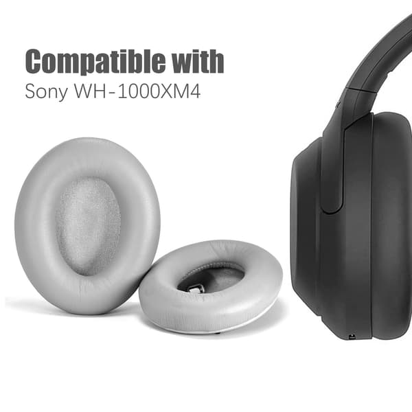 Ørepuder til Sony WH-1000XM4 Grå 39 Grey