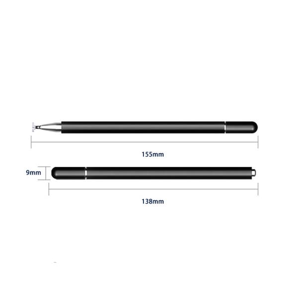 Universal Stylus Pen til iPad og Android Sort 26 Black