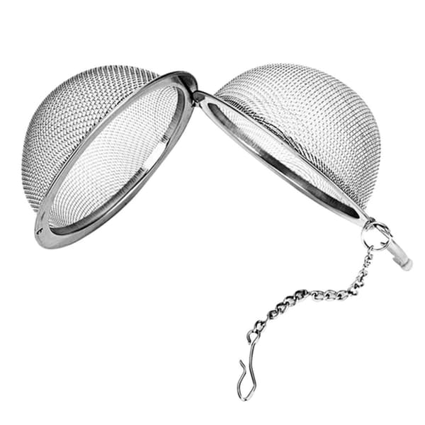 Tesold / Teholder i rustfrit stål - Si til te silver Silver