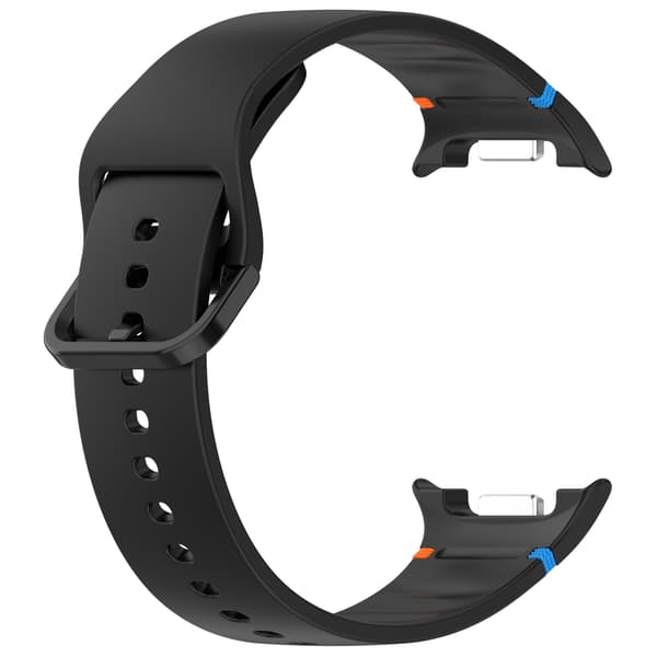 Silikonerem til Samsung Galaxy Watch 8 Sort 19 Black