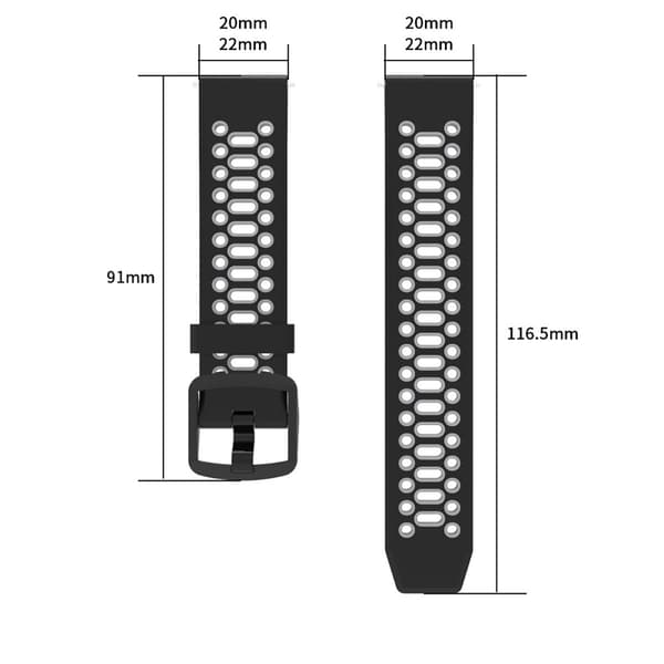 Coros Apex 42 mm/Apex 2/Pace 2 (20 mm) ranneke Coros PACE 2 15