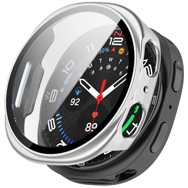 Stilig deksel til Samsung Galaxy Watch 8 44mm Sølv 9 Silver