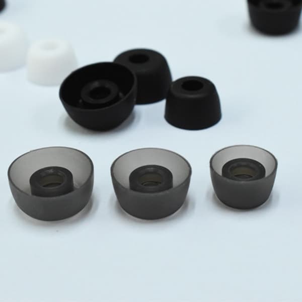 Silikone ørepropper til Jabra Elite 75t/ 65t/ Active/Sport Evolve, S/M/L Sort 3 Black