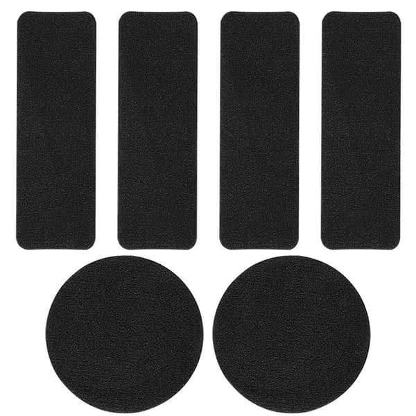 Kengänkorjauspaikat - 6 kappaletta musta 6 Black