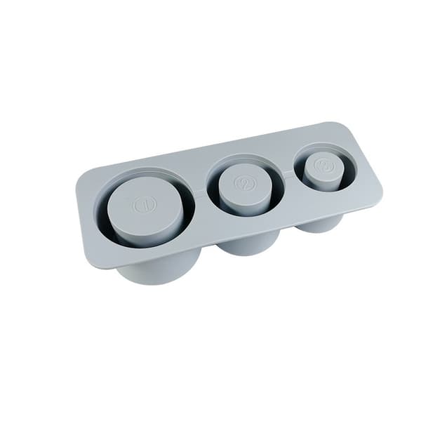 Jäämuotti Stanley-mukeille, silikoni, harmaa 274 Grey