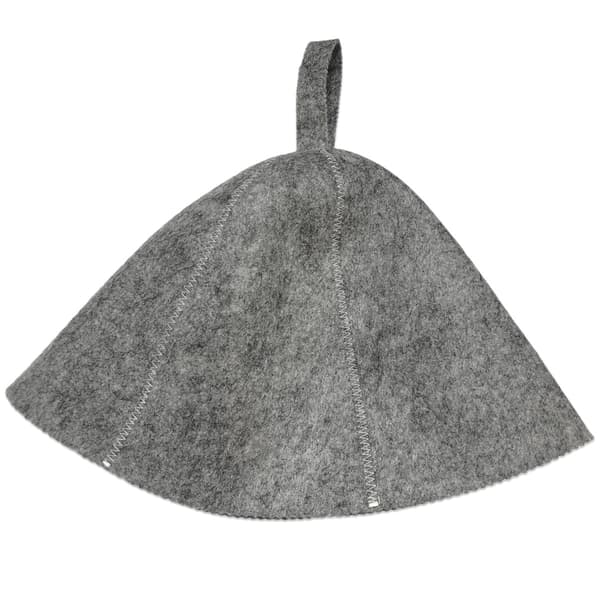 Saunahette i filtmateriale 2-pakning Grå 94 Grey