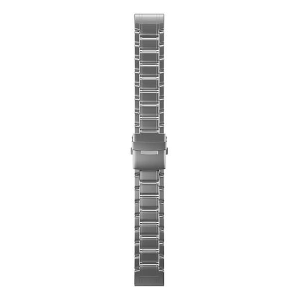 22 mm Titanium Urrem til Garmin Fenix 8/7 - Grå 86