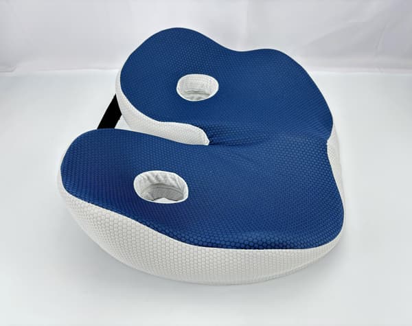 Ergonomisk sædehynde i memoryskum, marineblå NavyBlue
