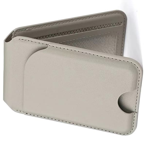 Universell Magsafe Magnetisk Korthållare med Roterbart Stativ - Kompatibel med iPhone och Android Grå 78 Grey