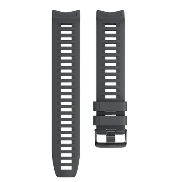 Silikonerem til Garmin Instinct/Esports/Tide/Solar Grå 25 Grey
