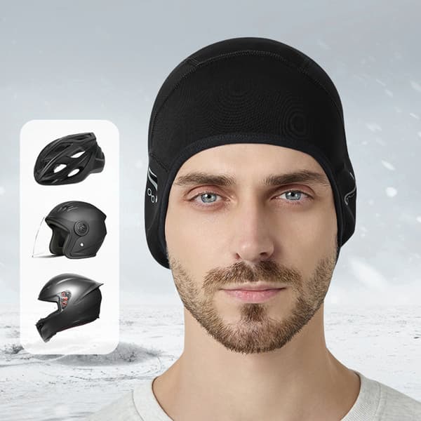 Vintersykkelhatt Mørkegrå 48 DarkGrey