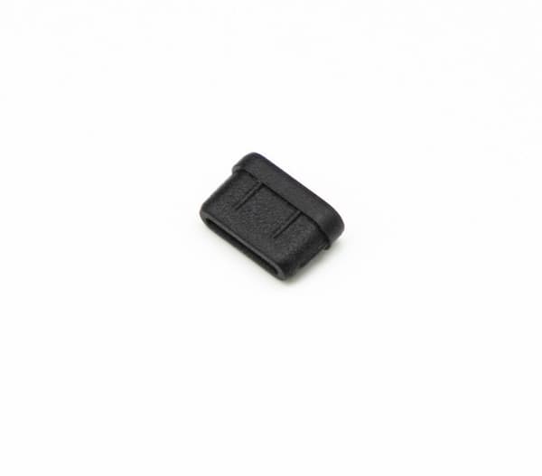 Støvhætte til USB-C-porte, 4-pak Sort 2 Black
