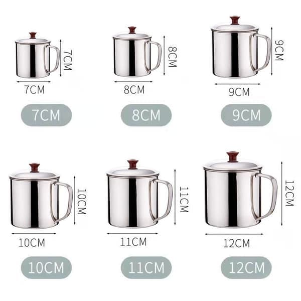 Kaffemugg Temugg 9 cm 9cm
