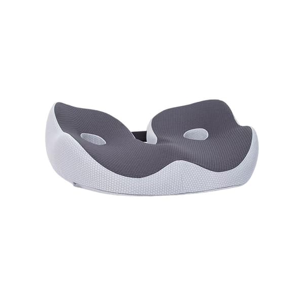 Ergonomisk setepute i minneskum, mørkegrå DarkGrey