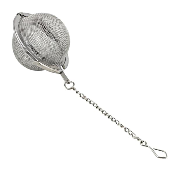 Tesold / Teholder i rustfrit stål - Si til te silver Silver