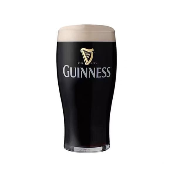 2 Guinness-tuoppilasia