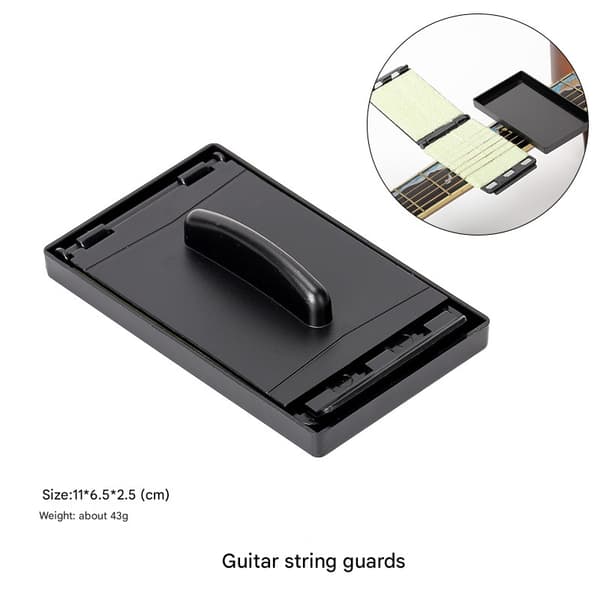 Gitarrsträngrengörare Greppbräda Tygverktyg Skrubber för Rengöring Underhållsset för Fiol/Bas/Ukulele/Elgitarr och Andra Instrument 2-pack