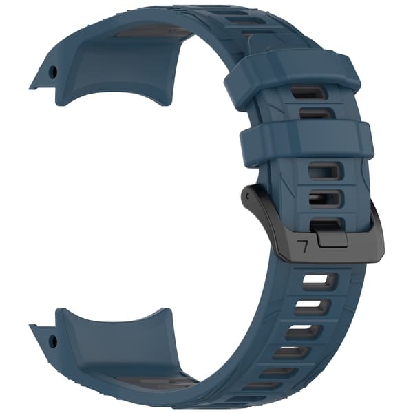 Garmin Instinct 3 Silikonrem i to farger, blå, modell 2 22 Blue