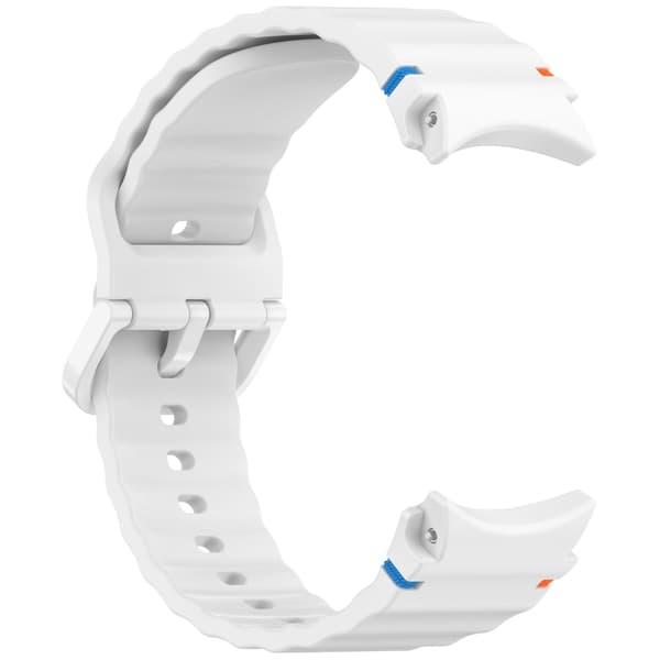 Silikone urrem til Samsung Watch 7 Hvid 19 White