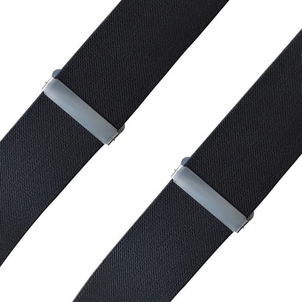 Justerbare elastiske bukseseler Svart 247 Black