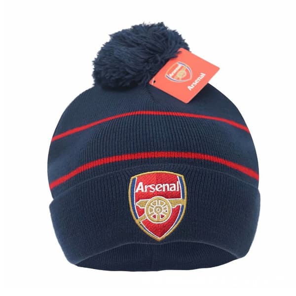 Fodboldklub Strikket Kjole (Arsenal navy blue)