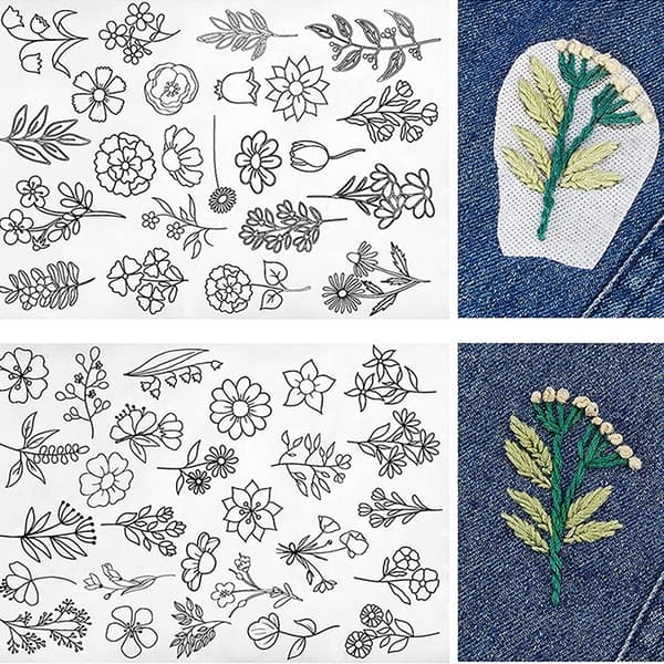 Vandopløselig stabilisator til broderi Stick & Stitch Embroi E