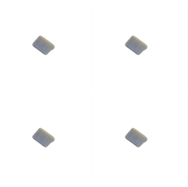 Pölysuoja USB-C-porteille, 4 kpl valkoinen 4 White