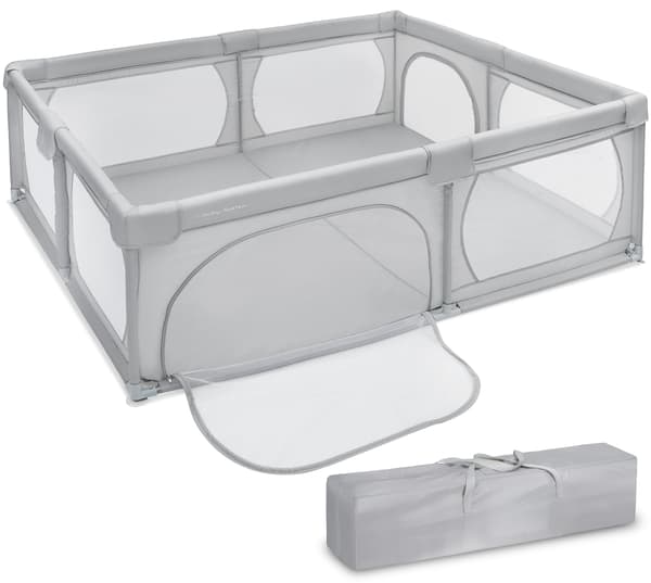 Stor legepark 200 cm x 160 cm - legeplads til børn, tør pool 1,6 m 1.6