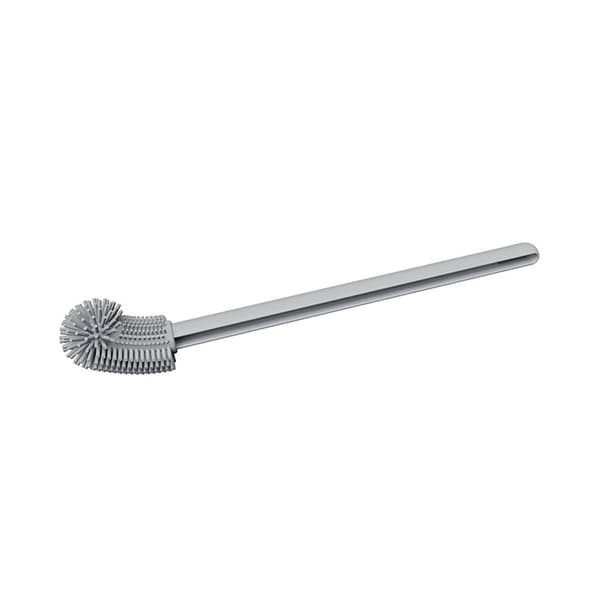 Kaareva silikoninen WC-harja, harmaa 101 Grey