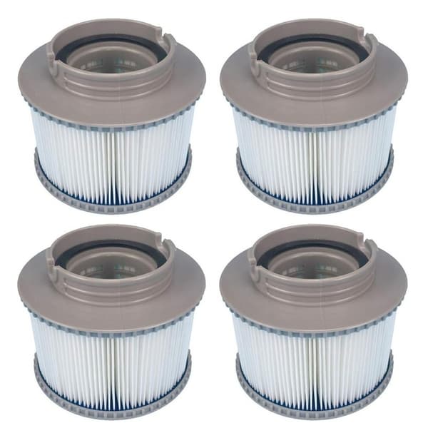 Poolfilter - MSPA FD2089 Patronfilter - Filter för uppblåsbar pool 4-Pack 830