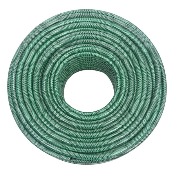 vidaXL Puutarhaletku vihreä 0,5\" 100 m PVC