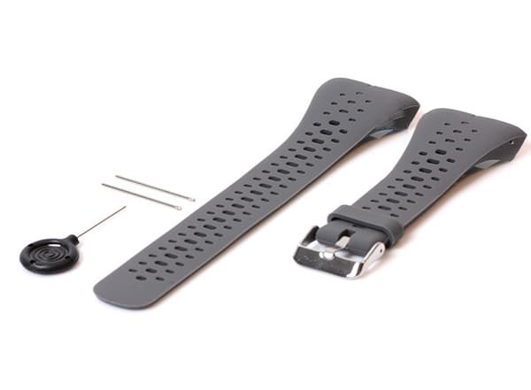 Polar M400 / M430 ranneke silikoni harmaa 25 Grey