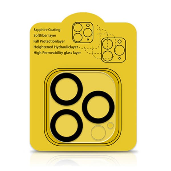 3-pak kameraprotection hærdet glas iPhone 15 Pro Max 34