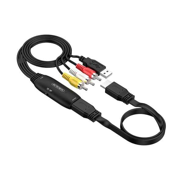 AV til HDMI-konverterkabel - RCA Composite til HDMI-adapter med USB-strøm 76
