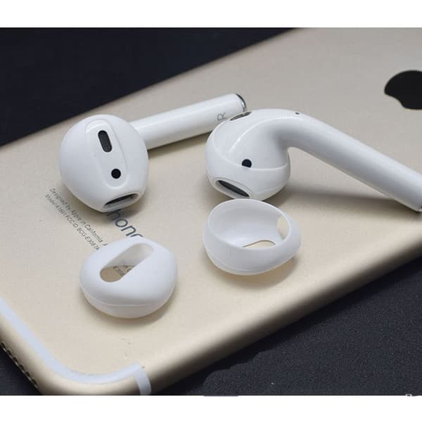 Silikone ørepropper til AirPods 1/2 generation hvid 1 White