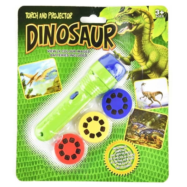 Lelut 26010 Projektorilamppu Dinosaurukset Dino 24kpl Väriauto
