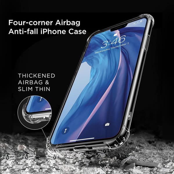 iPhone 13 matkapuhelinkotelo TPU läpinäkyvä 27