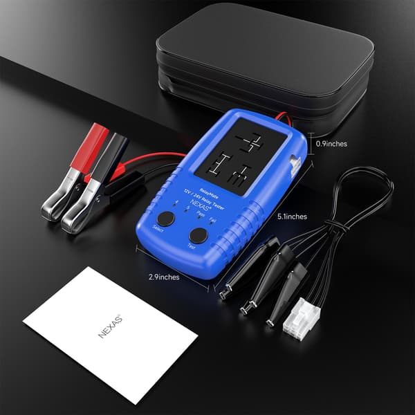 NB360 12V 24V Relétester: Effektiv Diagnostikk 304