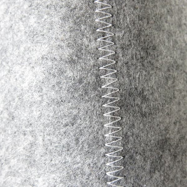 Saunahette i filtmateriale 2-pakning Grå 94 Grey