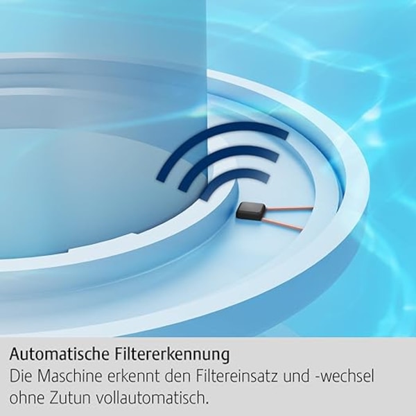 Jura 24233 Claris Smart+ filterpatronsæt med 3 stk., plastik, grå