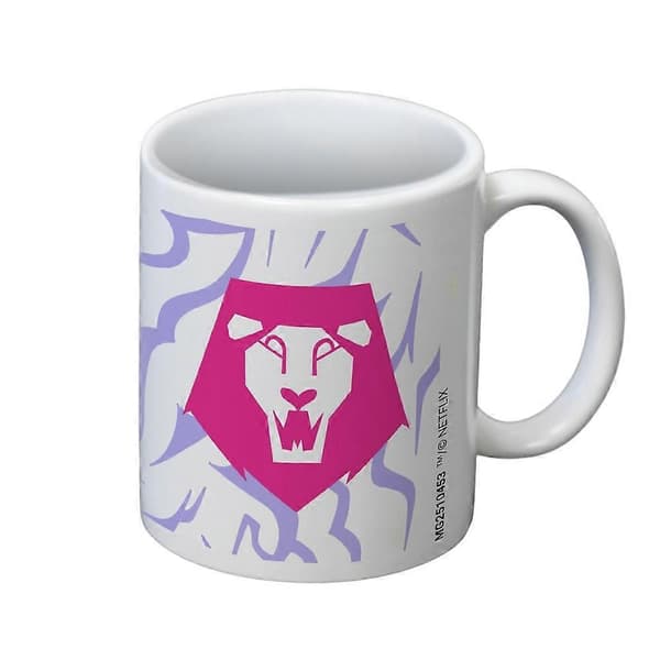 Saja Boys Mugg Vit/Rosa White/Pink One Size