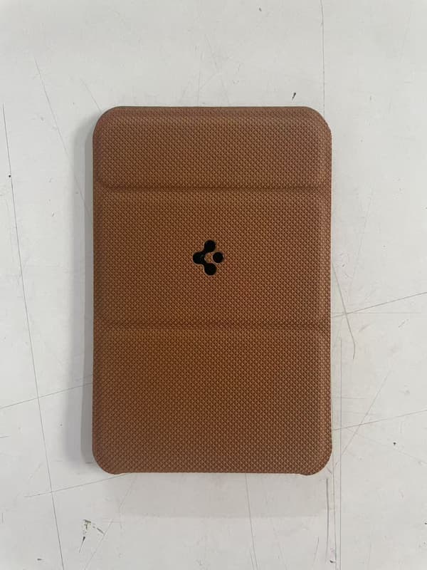 MagSafe Magnetisk Pungstativ, Telefonkortholder med Foldbart Stativ, Kompatibel med iPhone, ID- og Kortopbevaring Brown