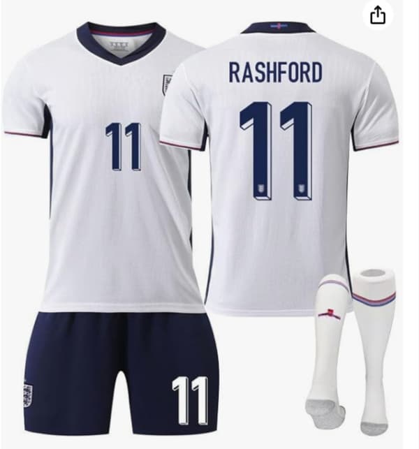 2425 England hemmatröja Rashford-kit{F3} 24(130-140cm)