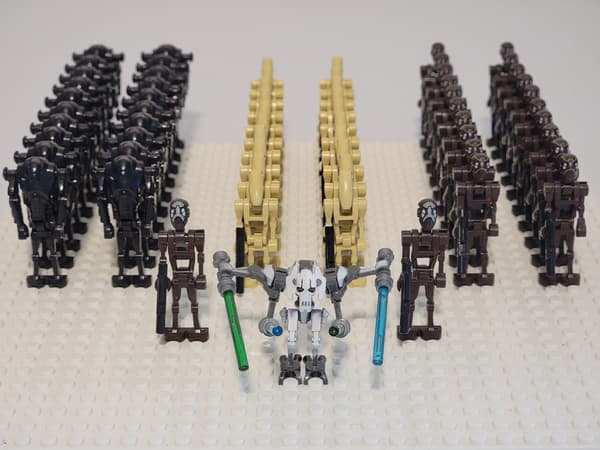 Star Wars Battle Droids Army Anpassad Set 63 st Commando Droids Super Battle Droids [DmS]