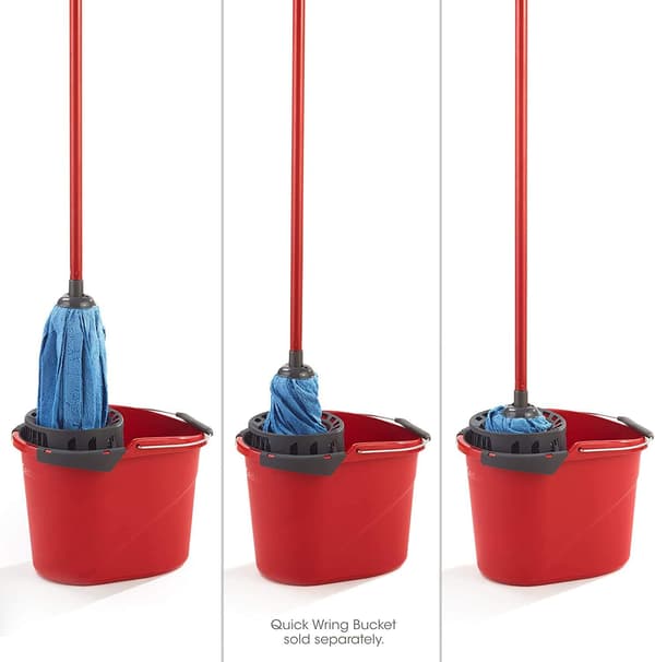 Mopp Refill, Pakke med Moppehode Erstatninger, Passer alle Mopper, Autentisk Moppehode