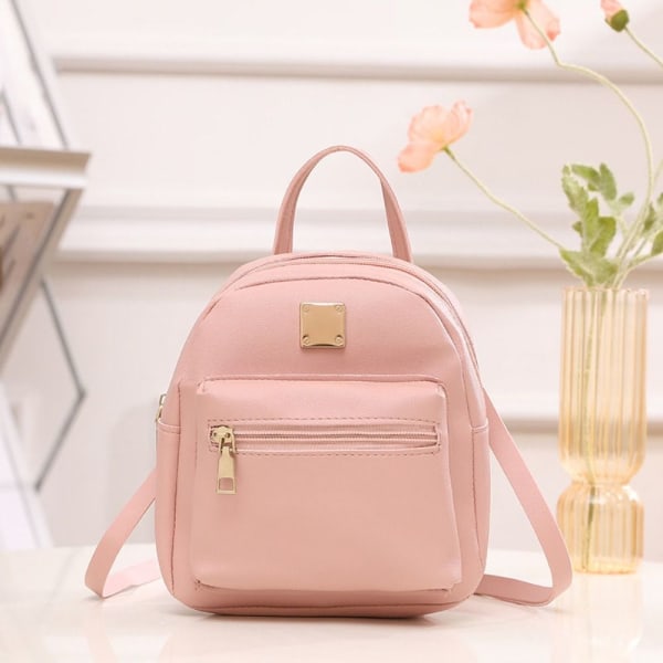 Mini reppu crossbody-laukku ROSA pink