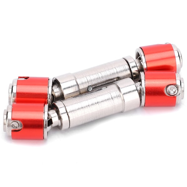 2kpl 62mm Ruostumattomasta teräksestä valmistettuja vetoketjuakselin lisävarusteita Axial SCX10 1/10 RC-automalliin