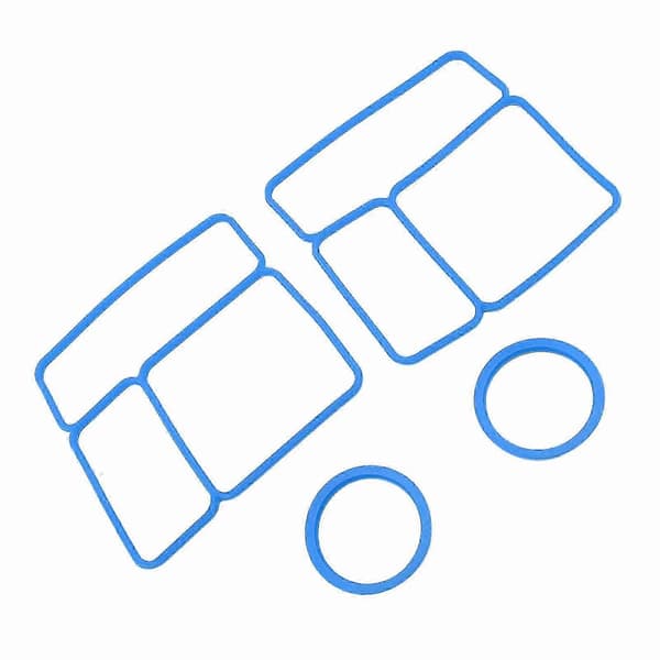 Pack Omiebox Silikon Läcksäkra Matlådelock Tätningar - Lufttät Matbehållare Packningsbyte