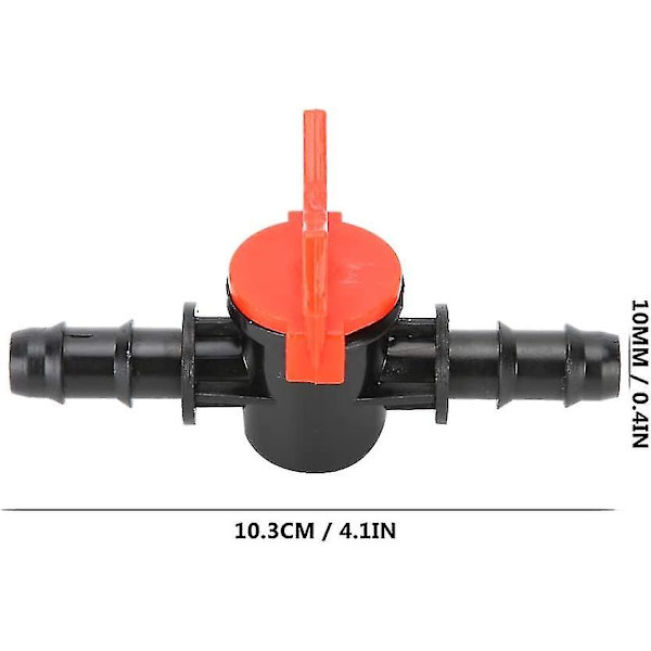 stk. kontraventil, akvarievandstrømsregulator ventil slange rørventil rørforbindelse til akvarium (14 mm)