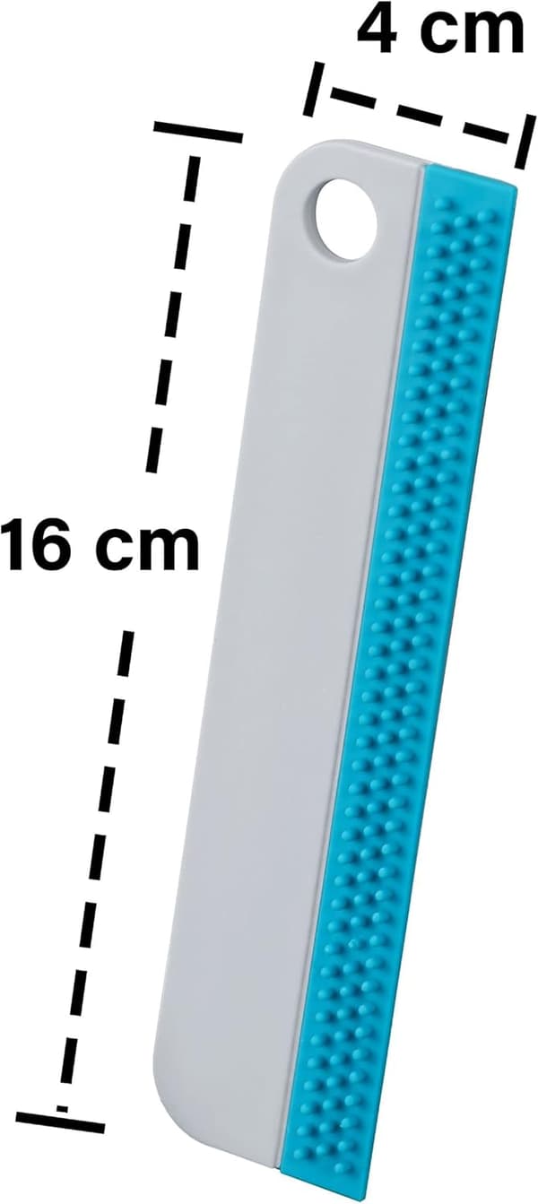2-pack silikonfönster- och duschskrapa för speglar, glas, kök, badrum, bilytor